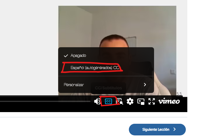 Como poner subtítulos en Vimeo